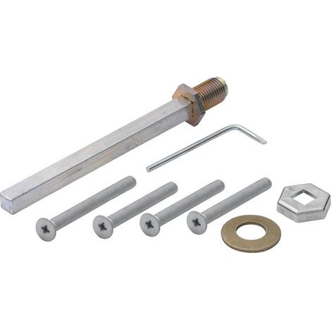 HOPPE® Befestigungsset für Schutz-Wechselgarnituren ES1/ES2 (Knopf/Griff), VK 8 mm, 12114376 (1/4)