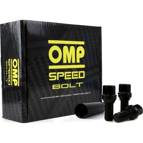 Set Tuercas OMP 33 mm Negro M12 x 1,50 (1/5)