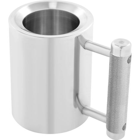 Fitnessbecher, multifunktionale Verwendung, langlebiges Material, Silber (1/2)