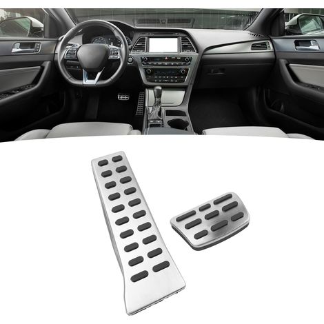Gas- und Bremspedale aus Edelstahl, kompatibel mit Hyundai Sonata 2015-2021AT (1/5)