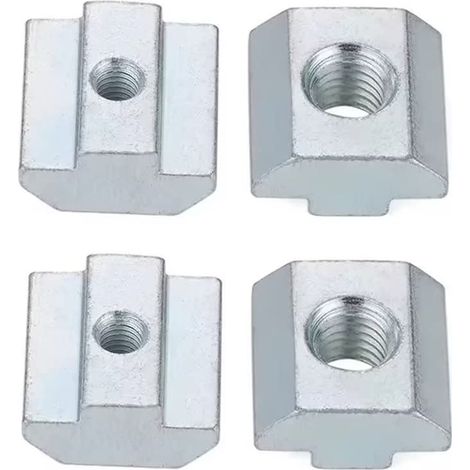 Écrou en T, Écrou à Glissière, Ecrous en T à Rainure Écrous Coulissants pour Profil Aluminium (20 Serie) M5, 40pcs (1/5)