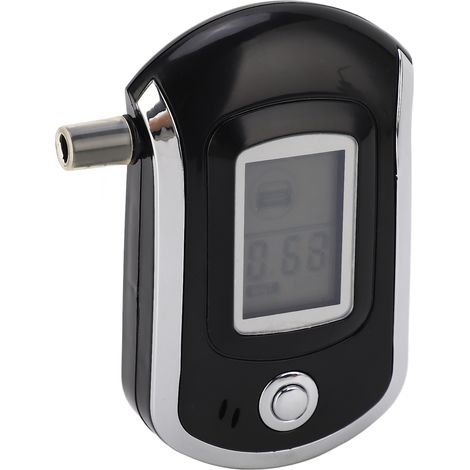 Testeur d'haleine numérique portable avec affichage et 5 embouts buccaux interchangeables (1/5)