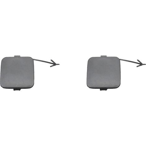 2x Abdeckung für Anhängerkupplung hinten, unlackiert, für Subaru Forester 2014, 2015, 2016 (1/5)