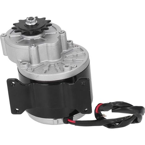 1 Moteur électrique 24V,500W,Aluminium,Réduction de vitesse,Vélo électrique