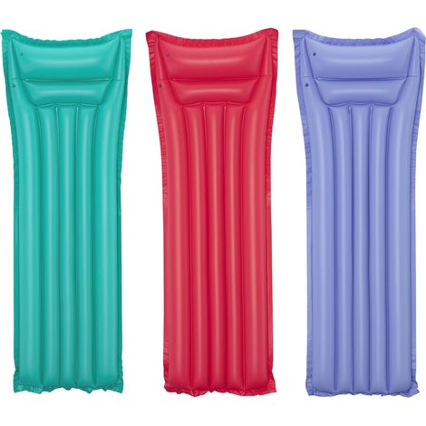 Schwimmende Poolmatte – 1 Stück – Strapazierfähiges Vinyl – Sommerlicher Komfort im maritimen Stil – Wassersport für Erwachsene – 1,83 m x 69 cm (1/5)
