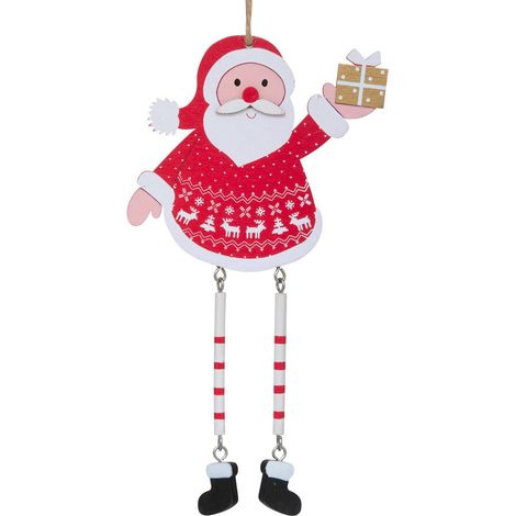 SDN MADERA PATA PERSO PEND 22CM - Feeric lights & christmas (1/5)