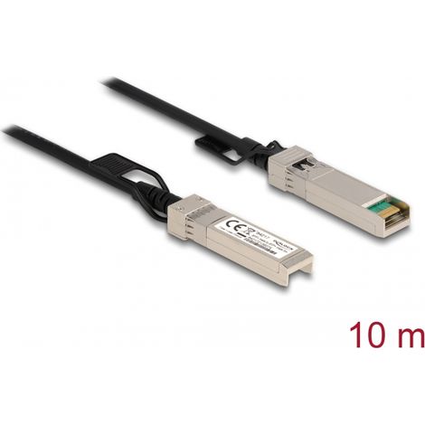 Delock Cable Twinax SFP+ macho  SFP+ macho 10 m