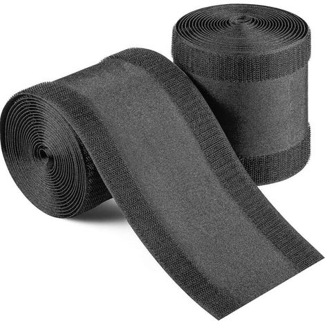 Cable Grip Kabelmanagementsystem für Büroteppiche (schwarz, 2 Stück) (1/5)