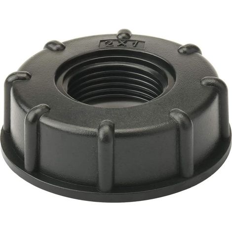 Bouchon s60x6, adaptateur ibc 1000L, accord cuve ibc 1 Pouce (1/5)