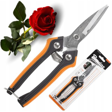Sécateur droit pour fleurs et arbustes 8 mm KT-V1037