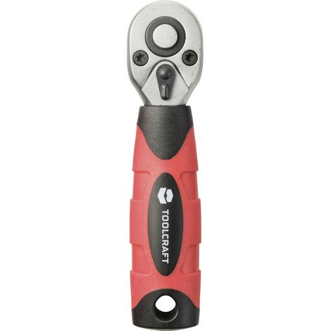 TOOLCRAFT TO-7767546 Mini clé à cliquet 1/4" (6.3 mm) 109 mm (1/5)