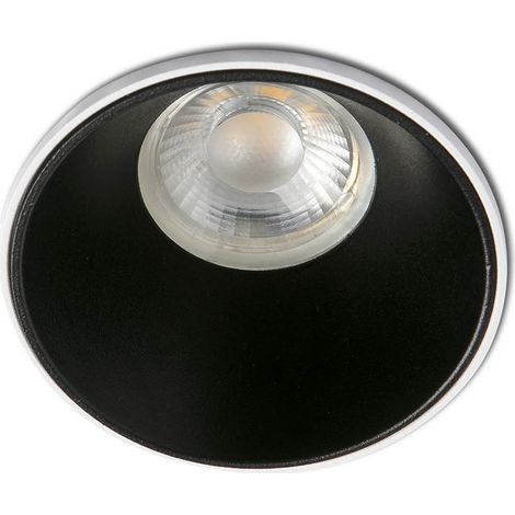 FLAC Da incasso Trimless nero IP20 MR11 GU10 (1/2)