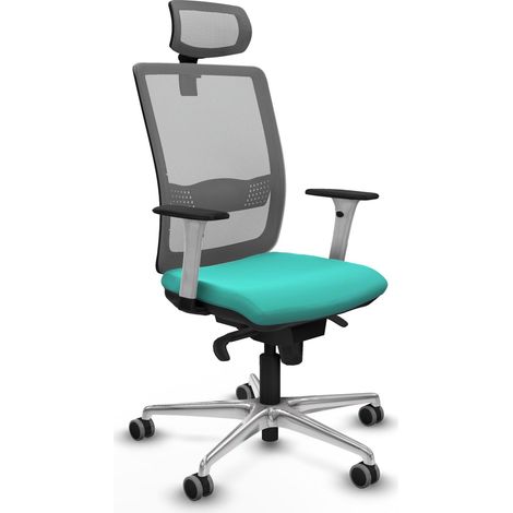 Sedia da ufficio piqueras y crespo Haches bianco schiuma imbottita (1/2)