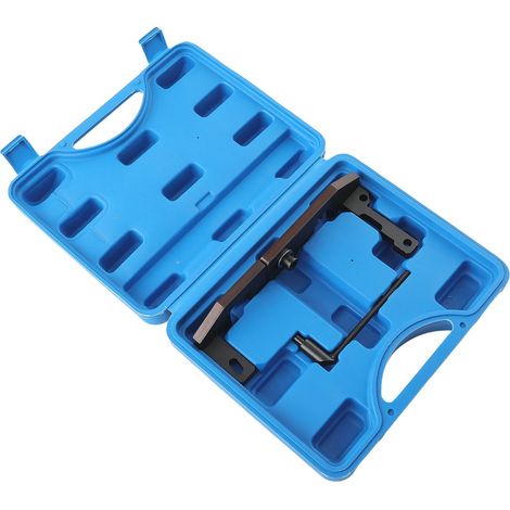 Kit de herramientas para bloquear el cigüeñal, de acero, 25 cm de largo, compatible con Peugeot 208, 308, SUV 2008 1.0/1.2 VTI, incluye una placa de bloqueo del cigüeñal y un seguro. (1/5)