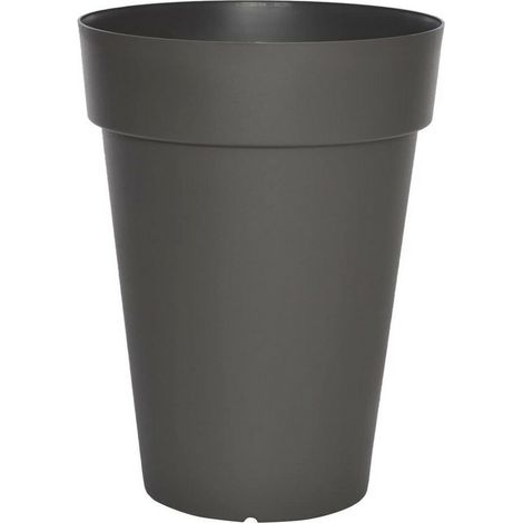 RIVIERA Pot de fleurs Soleilla - Rond - O 40 x 53 cm - Gris paillete