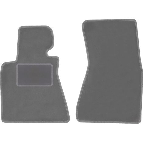 Alfombrillas delanteras para BMW Serie 7 E65 sed谩n (2001-2008), color grafito. (1/5)