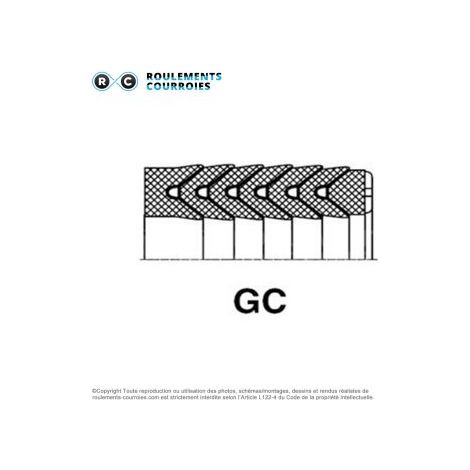 Joint de vérin type chevron GC-595-90X100X20