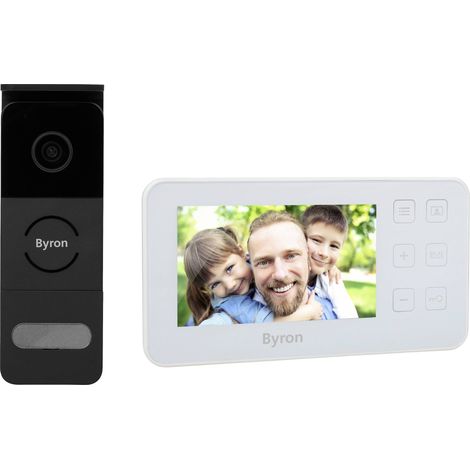 Byron DIC-24512 Interphone vidéo filaire Set complet (1/5)