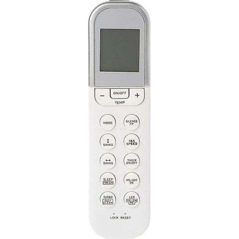 Fernbedienung für Klimaanlagen, kompatibel mit den Midea-Modellen RG36F/BGEF, RG36F2/BGEF und RG36F4/BGEF. (1/4)