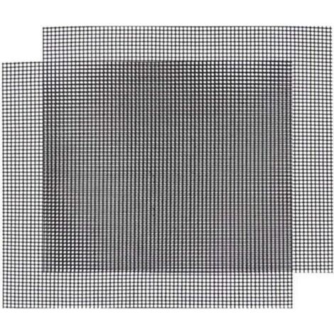 Grill barbecue, réutilisable, tapis de cuisson découpable, grille antiadhésive, 2 pièces (4236cm) (1/4)