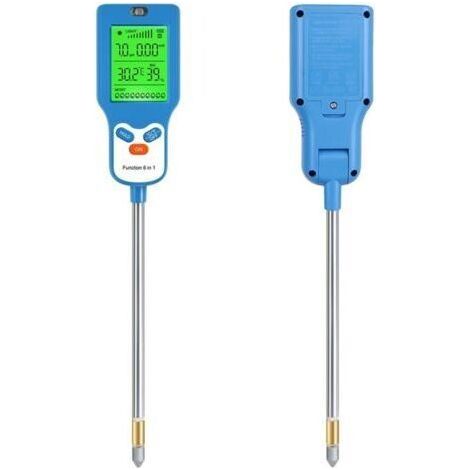 Professional Food pH Meter, pH Meter Tester with Temperature Probe, Temperature Compensation: 0.1℃-60.0℃, for Water Quality Testing, Paste (1/4)