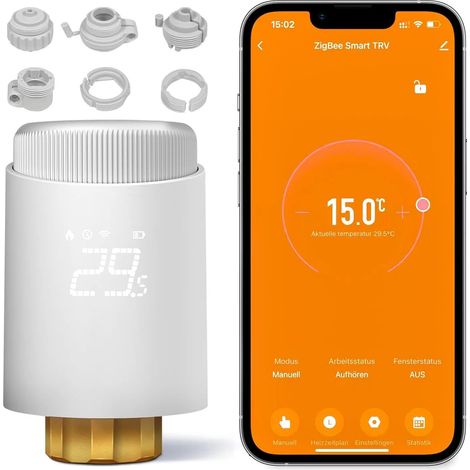 Thermostat Radiateur Smart – Programmable, Alexa, Home Assistant (1/5)