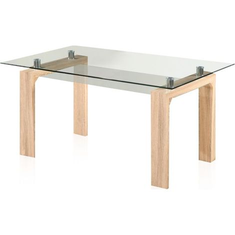 Mesa de comedor Lou Cambria 90cm (ancho) x 75cm (alto) (1/5)