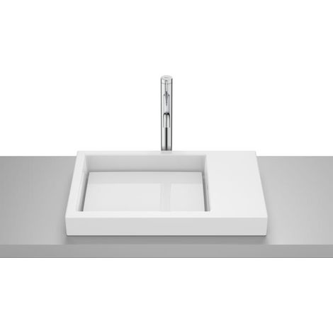 LAVABO DE ENCIMERA HORIZON SKYLINE 600X380 BLANCO