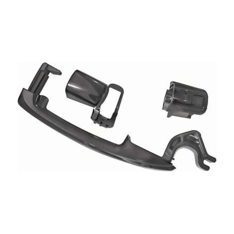 FENOPLASTICAPoignée de porte coulissante extérieure pour Peugeot 407 407SW Citroën C3II(SC) C4 C6 OE 9101EP 9101ER Noir, Installation facile et durable (1/4)