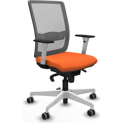 Chaise piqueras y crespo Haches gris plastique blanc (1/2)