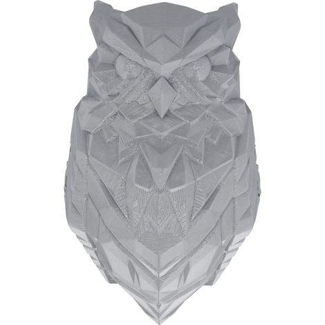 Applique murale 3D en forme d'animal, décoration artistique suspendue, lampe LED imprimée pour escaliers, entrées, garages, balcon, gris (1/5)