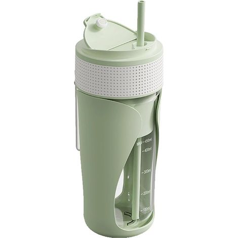 Vaso batidor portátil de 450 ml con potente motor para batidos - Recargable por USB C - Práctico - Para picar hielo
