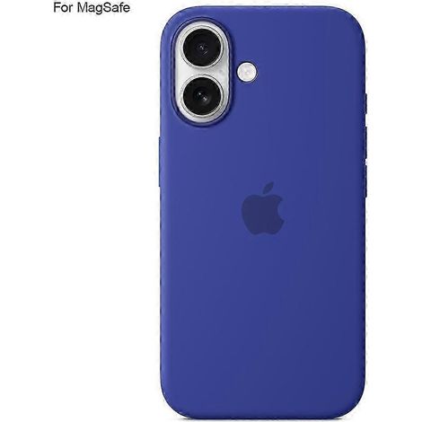 For Iphone 16 Case Compatible With Magsafe Liquid Silicone Phone Back Cover [induction Popover] - Bl( ) (1/3)