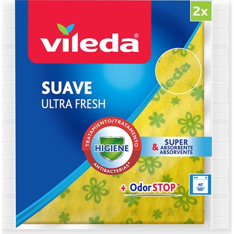 Chiffon jaune doux Ultrafresh 161146 Vileda (1/2)