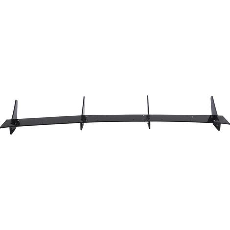3x Déflecteur de bouclier arrière Diffuseur Noir Brillant Lèvre Spoiler Inférieur Kit Carrosserie Compatible SEAT LEON MK3 CUPRA Berline (1/5)