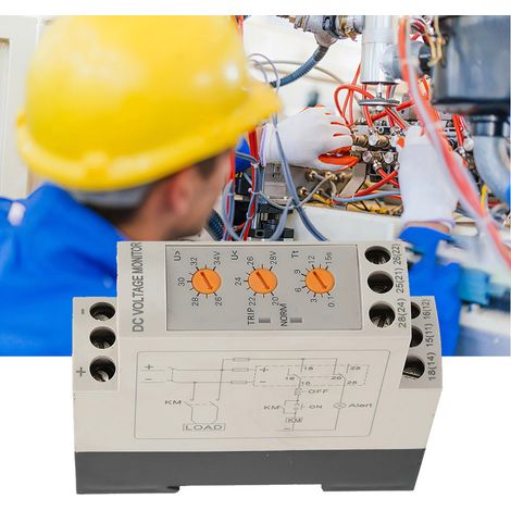 Relais de protection contre les surtensions et les sous-tensions DVRD (DC 24V) (1/5)