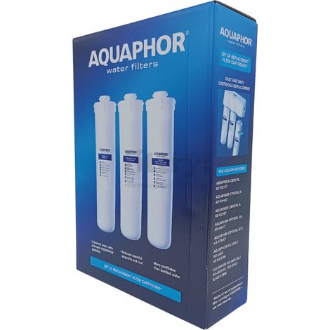 Ensemble de cartouches de remplacement Aquaphor Crystal HA