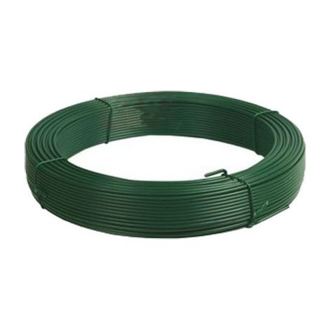 FILO CORDA FERRO PLASTIFICATO PER LEGATURA RETE RECINZIONI MM 3,6 X MT 100 22363