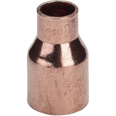 Viega Absatznippel Reduzierstück mit Einsteckende 95243 in 18mm Außenlötende x 15mm Kupfer 100520