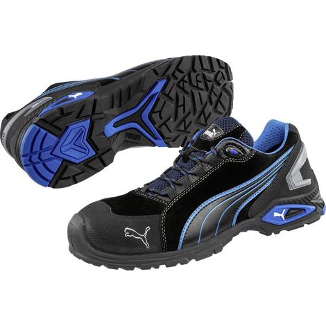 PUMA Rio Black Low 642750-45 Scarpe di sicurezza S3 Taglia delle scarpe (EU): 45 Nero, Blu 1 pz.