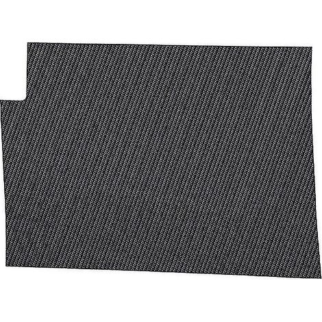 Protection de boîte à gants en cuir et fibre de carbone pour voiture, tapis anti-salissures, housse de protection pour Alp-- (1/5)