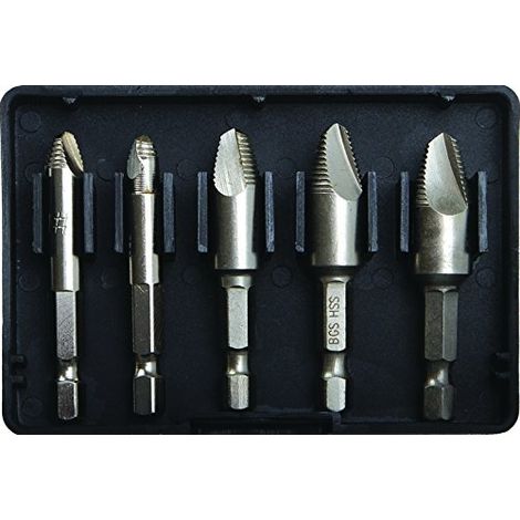 Extractor de tornillos BGS Technic 5282 5 piezas acero carbono