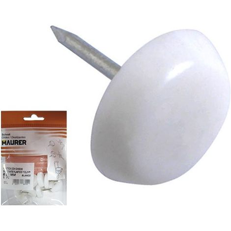Cursore piccolo bianco Ø15 (Blister 8 unità) (1/2)