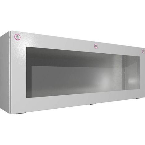 Rittal KX 1613.000 Contenitore da installazione, Contenitore da parete 800 x 300 x 155 Lamiera d'acciaio Grigio (RAL 70