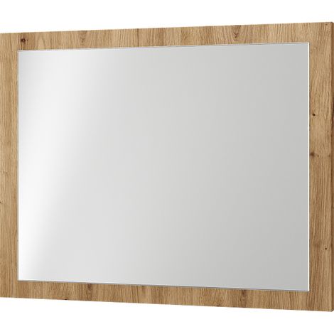 Miroir mural Selena, Chêne Artisan, 70 x 55 cm, Vicco (1/5)