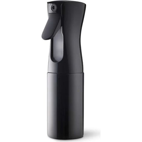 Flacon pulvérisateur noir 160 ml pour coiffure salon, brumisateur eau vide, vaporisateur cheveux, pulvérisateur vide coiffeur barbier (1/5)