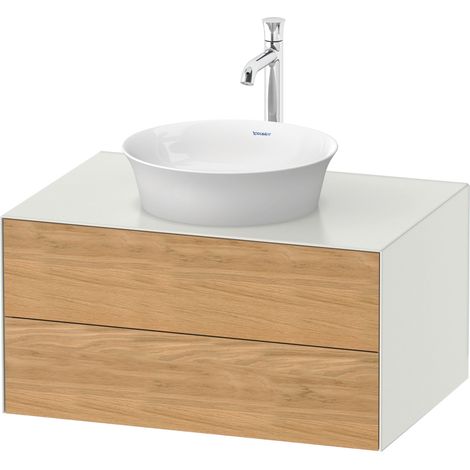 Duravit Tulip blanco, mueble de baño colgado en la pared, anchura (1/2)
