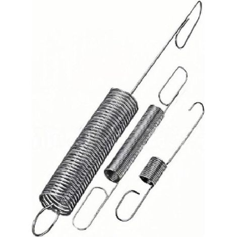 Kit de ressorts de régulation 795469 794147 699660 794161 498811 - Ressorts de compression pour réparation d'accélérateur de moteur de tondeuse à gazon - Assortiment en métal (1/2)