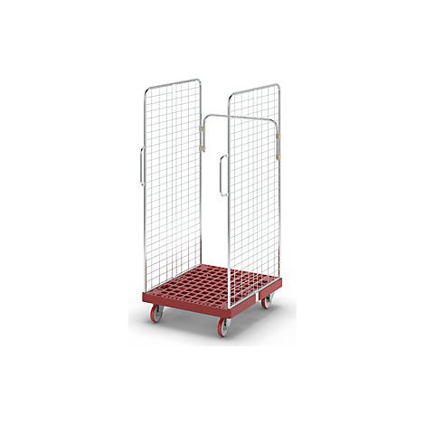 kaiserkraft  Rollcontainer  2 sponde laterali con impugnature
