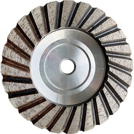 Qualité Professionnelle Disque Diamant à Meuler Granit 100 mm x M14 - diamant meule Turbo 100mm (1/5)
